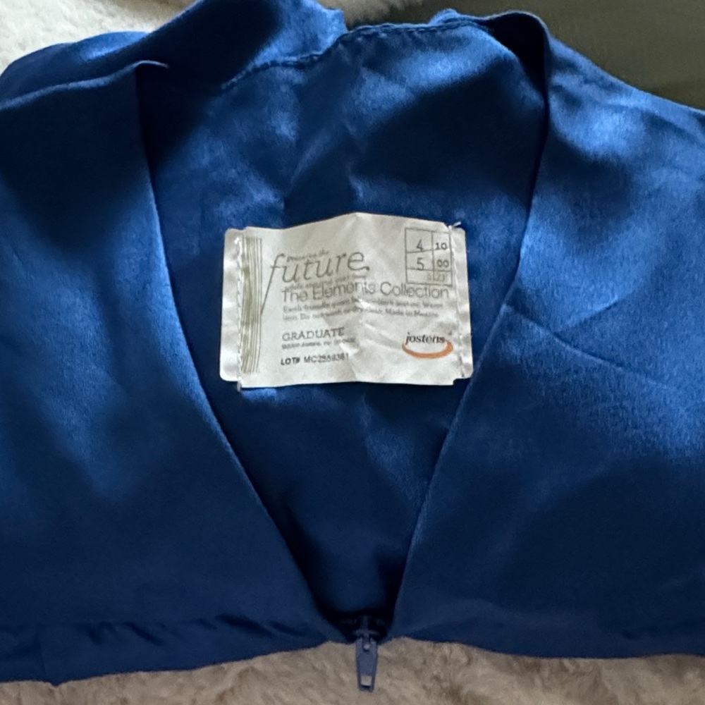 Jostens Blue Women/Men Gown